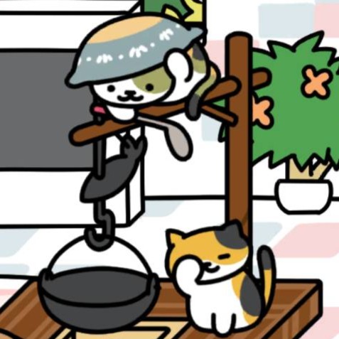 なべねこさん　フラワーガーデン