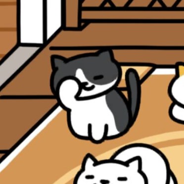 はちわれさん　ねむねむ