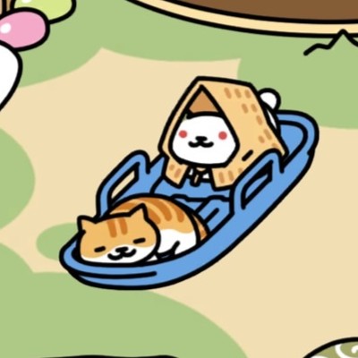 ゆきねこさん　ソリ