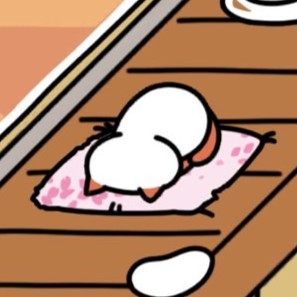 あかぽいんとさん　ごめん寝　いつもの１