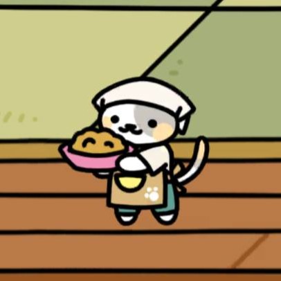 おてつだいさん　ごはん　池と床の間