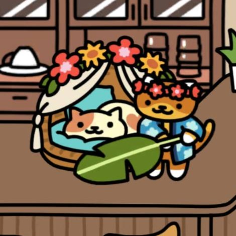 おまつりさん　リゾートベッド　カフェスペース