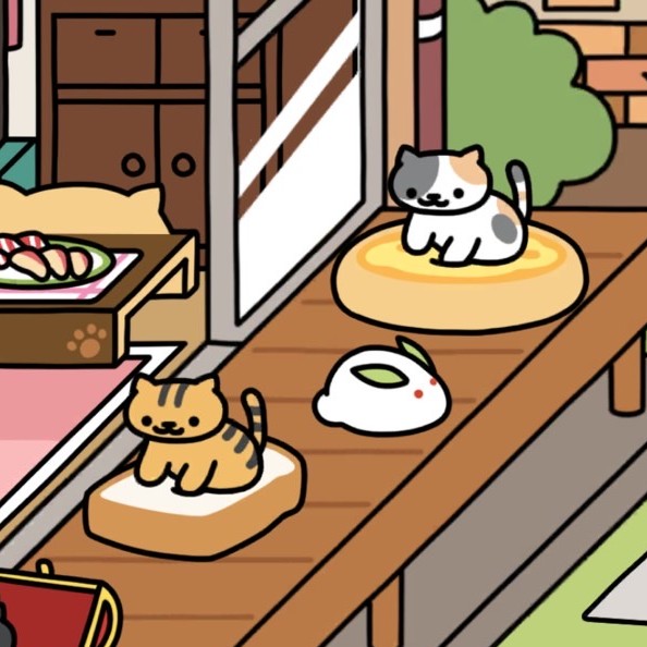 きじとらさん&うすみけさん ダブルこねこね ピザクッション(プレーン)