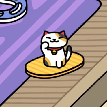 こいこいさん 小判マット ねこのリゾート