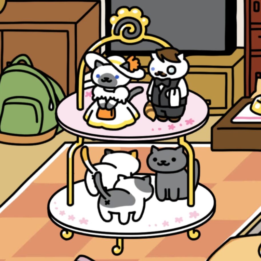 さふぁいあさん＆せばすさん　ビッグスイーツタワー　いつもの１