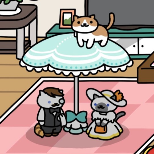 さふぁいあさん＆せばすさん　メルヘンパラソル　いつもの２