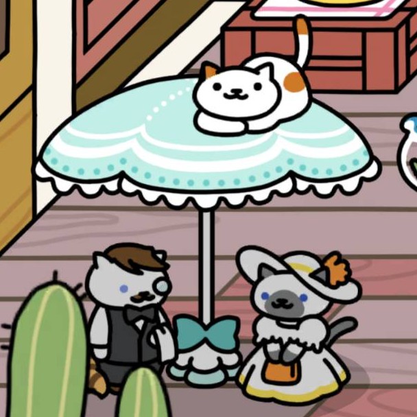 さふぁいあさん＆せばすさん　メルヘンパラソル　カリカリ西部劇