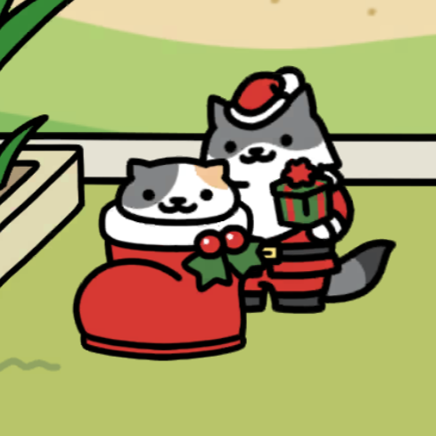 さんたさん　クリスマスブーツ　ねこのリゾート