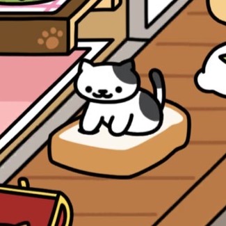 しろくろさん　こねこね　パンクッション　いつもの２