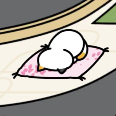 しろみけさん　ごめん寝　モダンスタイル