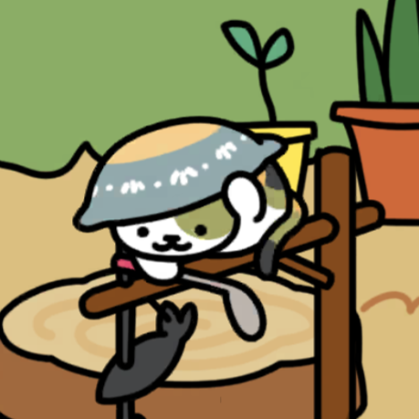 なべねこさん　取付け囲炉裏　いつもの１