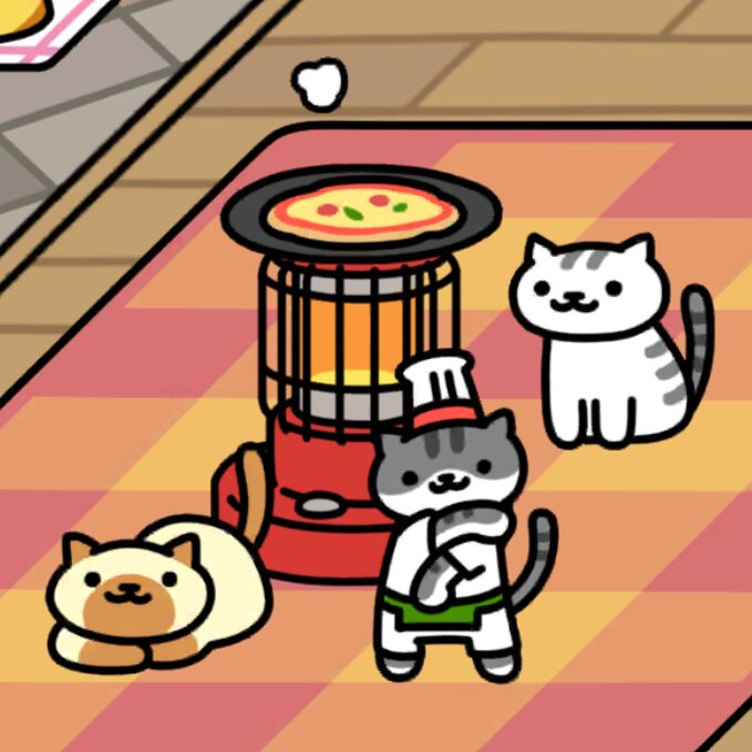 びすとろさん ストーブ カフェスペース