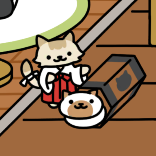 みこさん ウッドデッキ