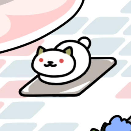 ゆきねこさん　アルミプレート　フラワーガーデン