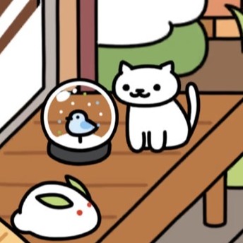 スノードーム　いつもの１　ゆきねこさん