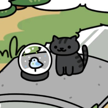 スノードーム　池と床の間　くろとらさん