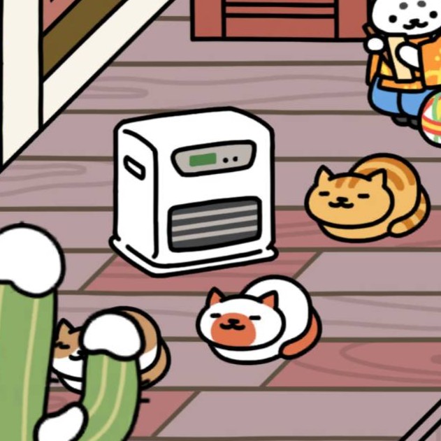 ファンヒーター　カリカリ西部劇