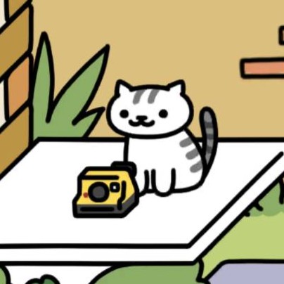 しろとらさん　インスタントカメラ　ウッドデッキ