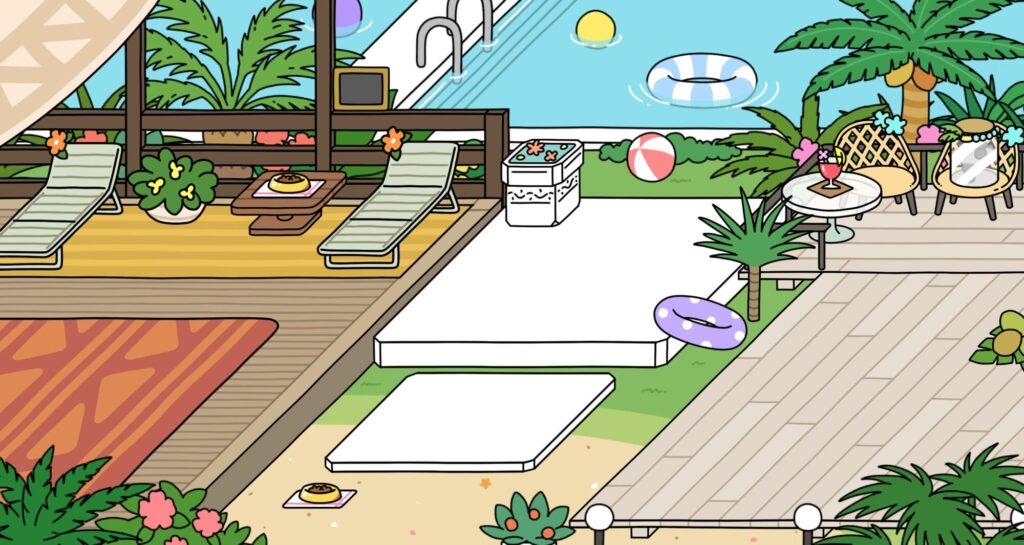 ねこのリゾート１　通常