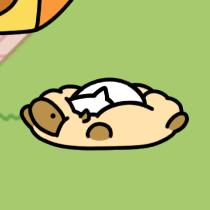 ひつじクッション　しろねこさん