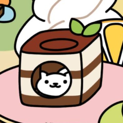ティラミスキューブ　しろねこさん