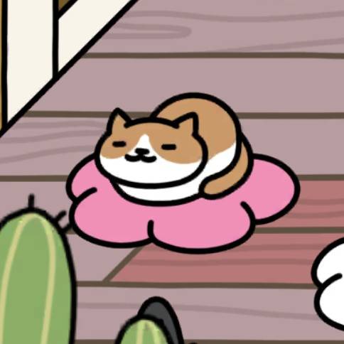 ウメクッション(桃) ちゃはちさん