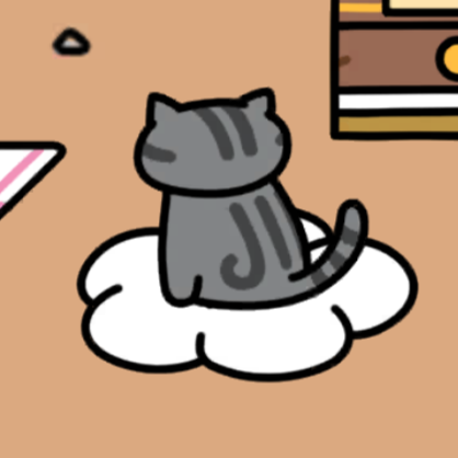 ウメクッション(白) ぎんうずさん