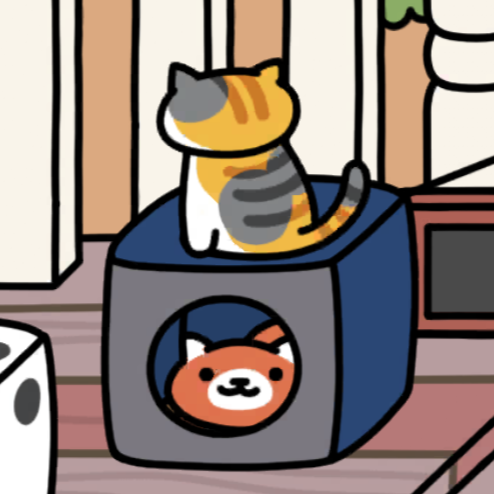 ネイビーキューブ しまみけさん、あかげさん