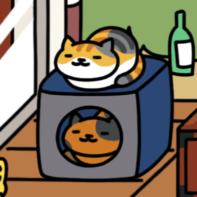 ネイビーキューブ しまみけさん、あかさびさん