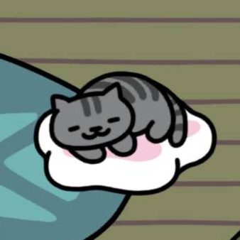 さばとらさん　肉球クッション(白)