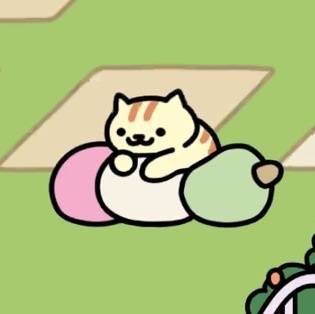 おだんご(三色)　くりーむとらさん
