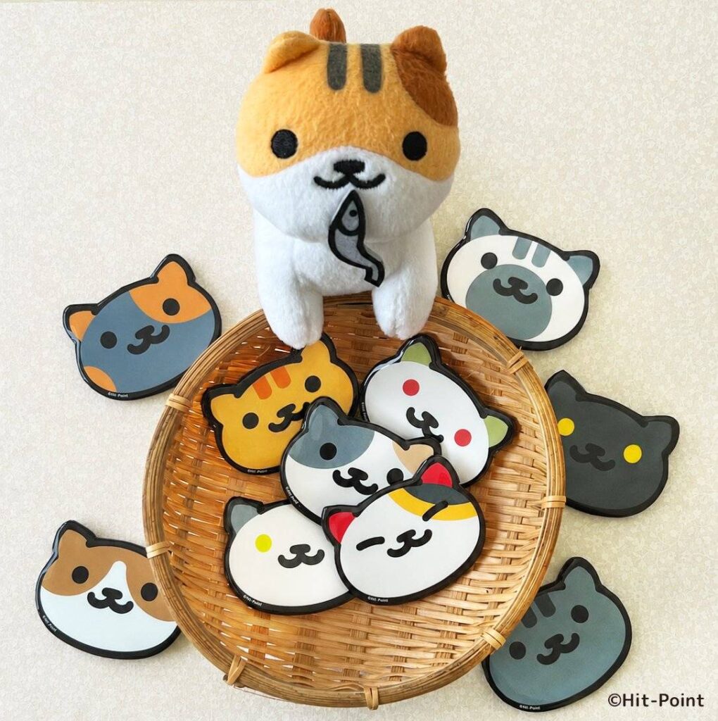 ねこあつめ 缶バッジ