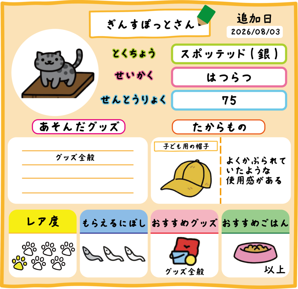 50.ぎんすぽっとさん　たからものあり