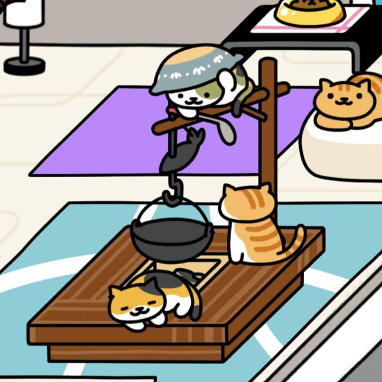 なべねこさん 囲炉裏 モダンスタイル