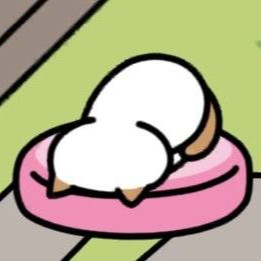 ばんさん　ごめん寝　クッション(ピンク)