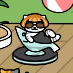 プラチナのにぼし像　あめしょさん　ねこのリゾート